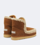Mou 18 shearling-lined suede ankle boots