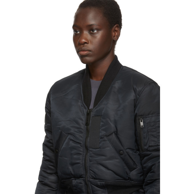 Ambush Black MA-1 Bomber Jacket Ambush