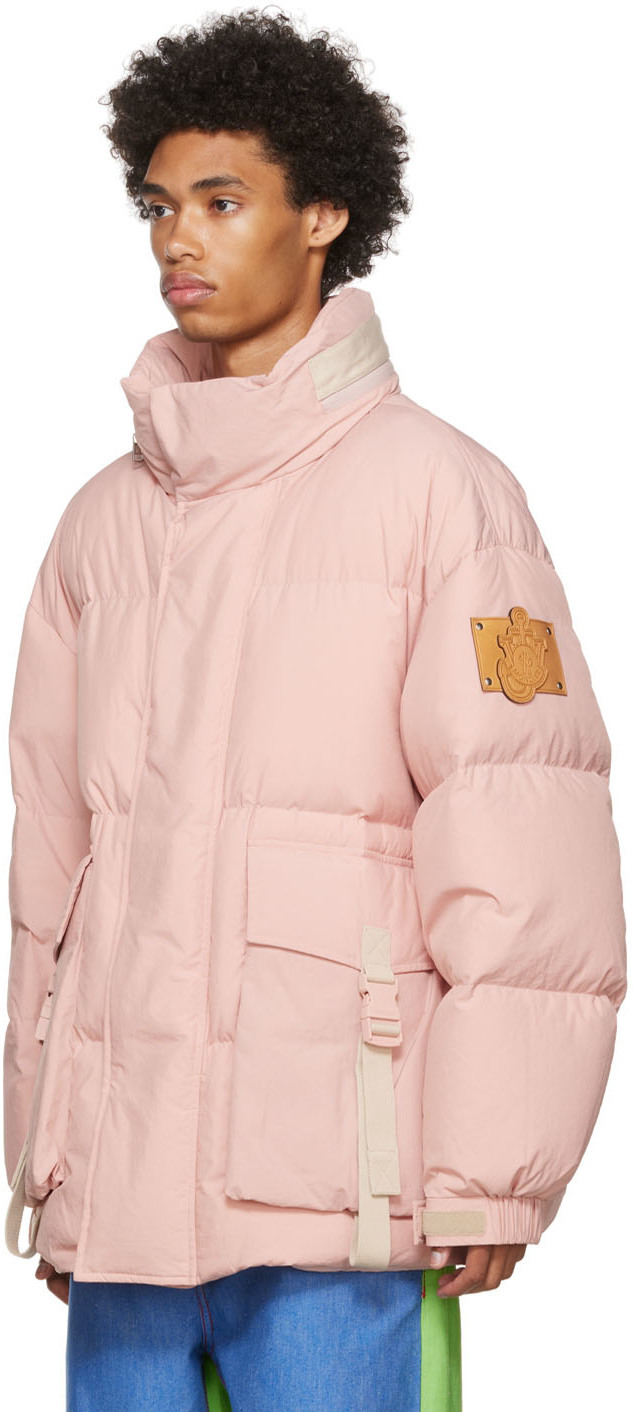 Moncler Genius 1 Moncler JW Anderson Pink Donard Down Jacket