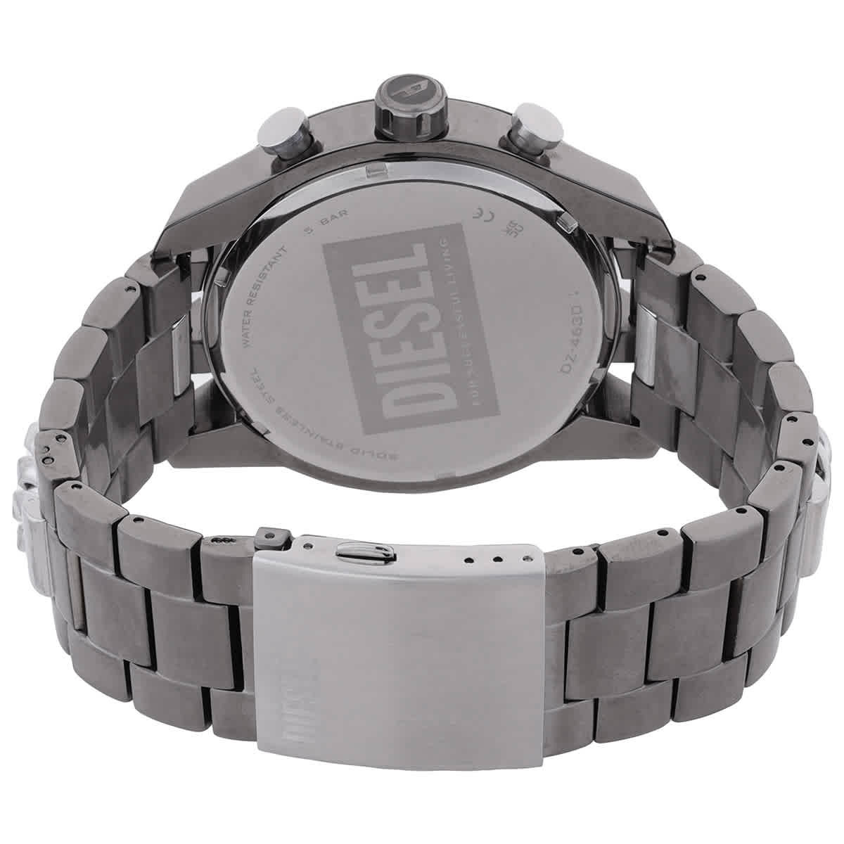 Diesel Split Chronograph Quartz Grey Dial Mens Watch DZ4630