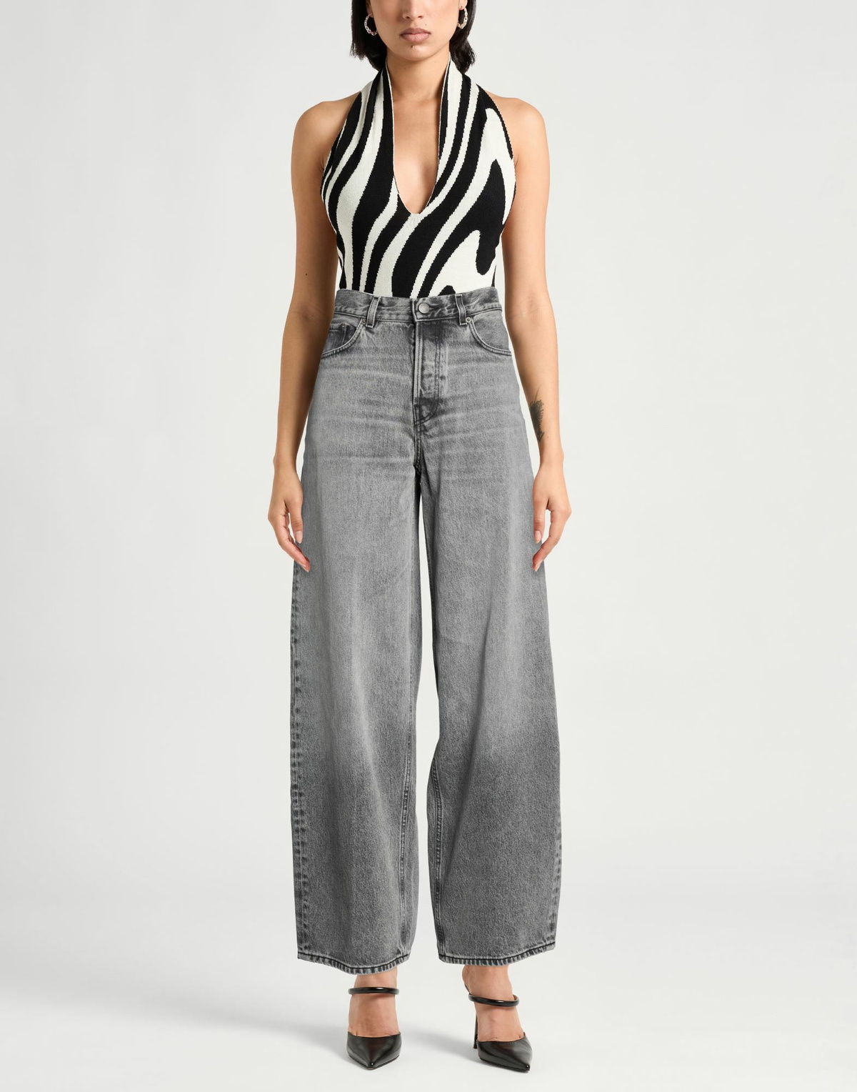 Haikure Womens Jeans in Grey