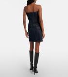 Jean Paul Gaultier Denim miniskirt