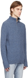 A.P.C. Blue Bing Turtleneck