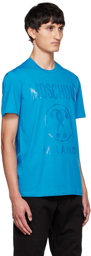 Moschino Blue Double Question Mark T-Shirt