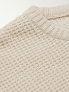 Folk - Waffle-Knit Sweater - Neutrals