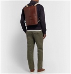 Brooks England - Piccadilly Vegetable-Tanned Leather Backpack - Brown