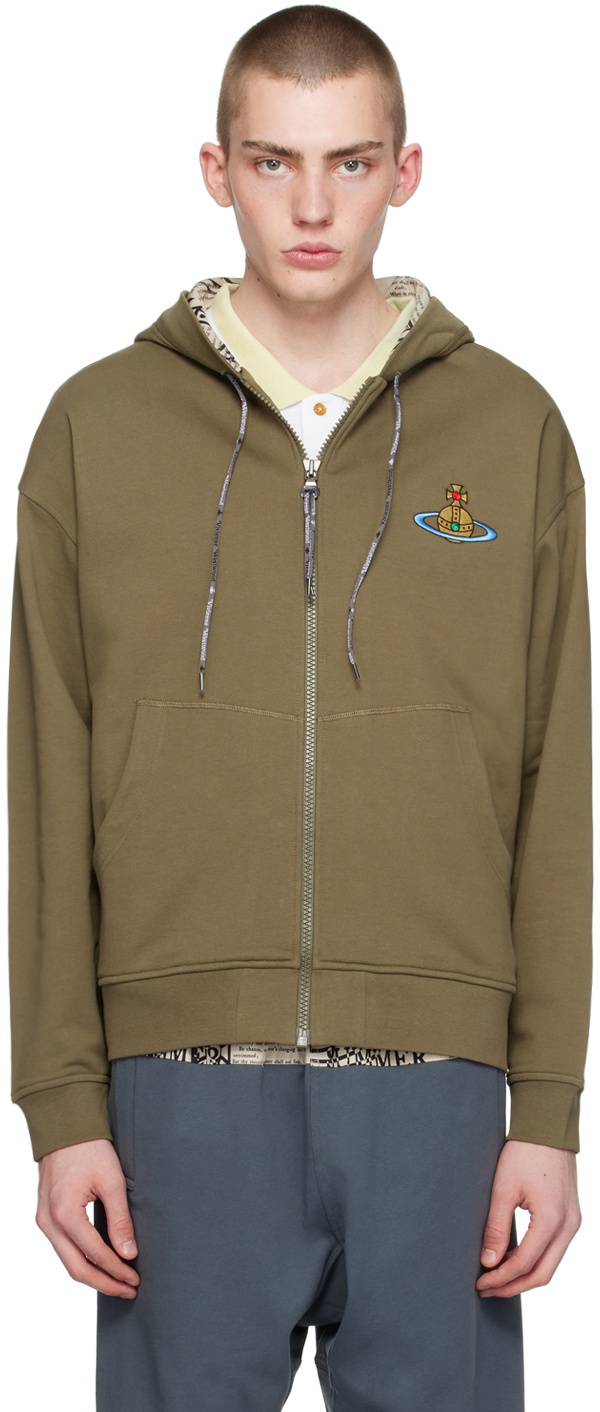 Vivienne Westwood Black Rugged Hoodie Vivienne Westwood