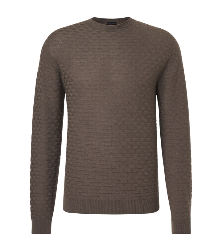 Photo: Giorgio Armani Virgin wool sweater
