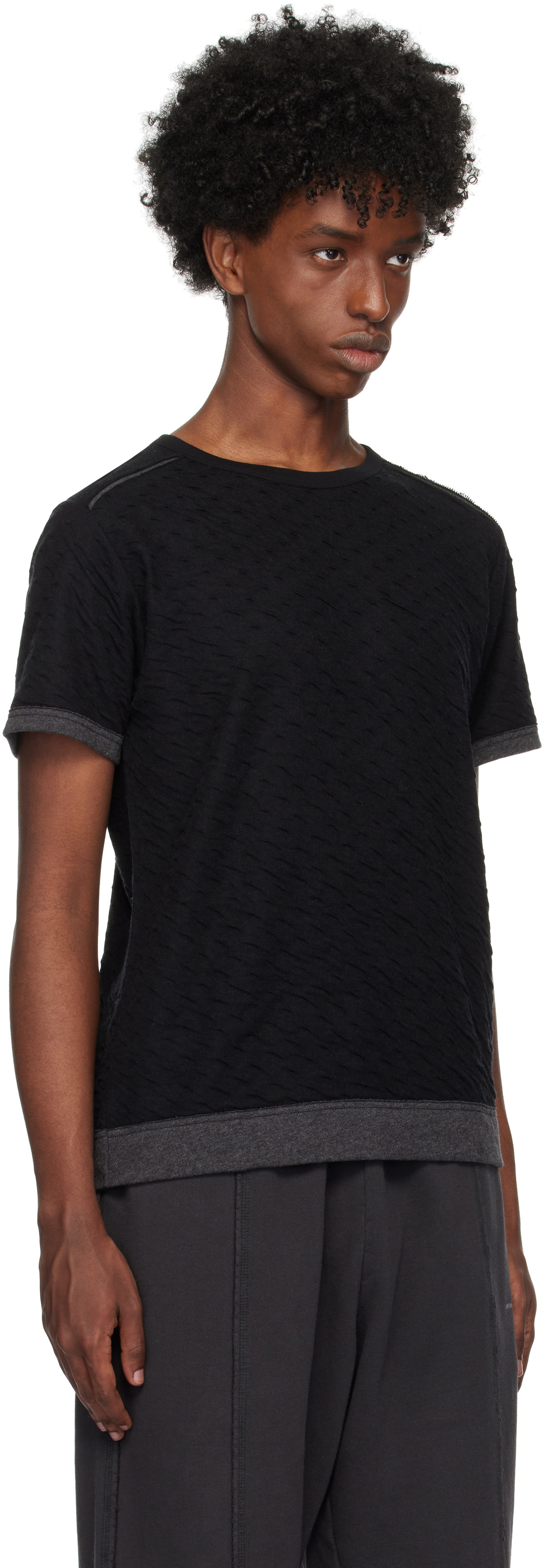 AFFXWRKS Black & Gray Reversible T-shirt