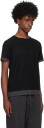 AFFXWRKS Black & Gray Reversible T-shirt