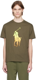 Polo Ralph Lauren Khaki Ombré Big Pony T-Shirt