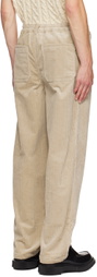 Howlin' Beige Cosmic Trousers