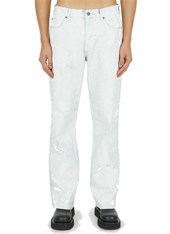 Photo: Coated Jeans in White