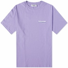 Balenciaga Men's Political Campaign T-Shirt in Light Purple/White/Blue