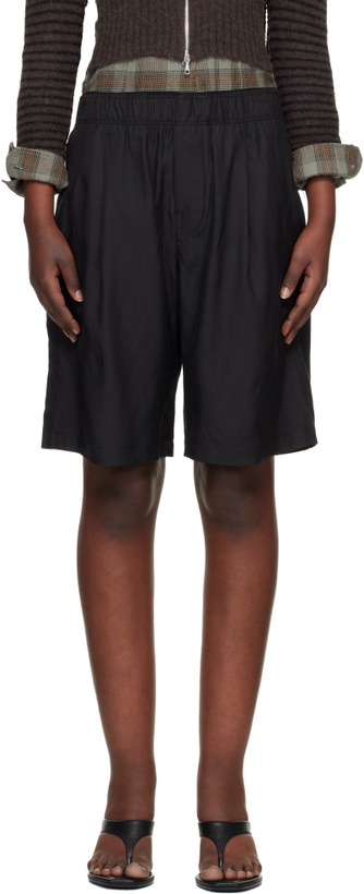 Photo: OUR LEGACY Black Leisure Shorts