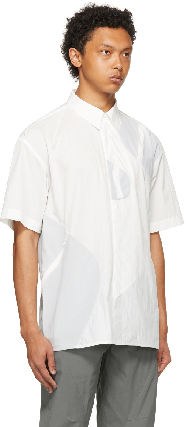 Post Archive Faction (PAF) White 4.0 Center Short Sleeve Shirt