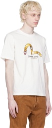 Evisu White Taiko Daruma T-Shirt