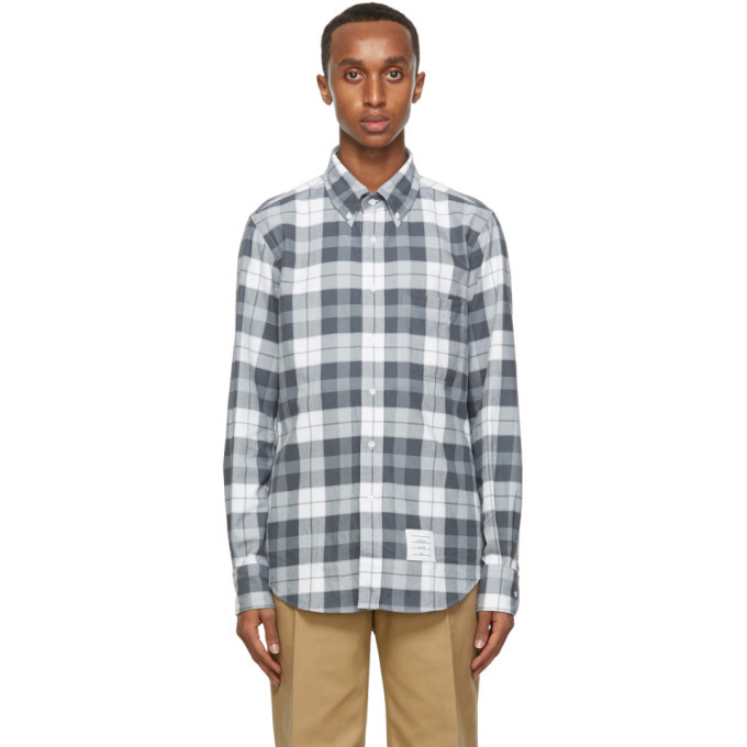 Photo: Thom Browne Grey Flannel Shirt