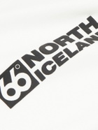 66 North - Borgir Logo-Print Organic Cotton-Jersey T-Shirt - White