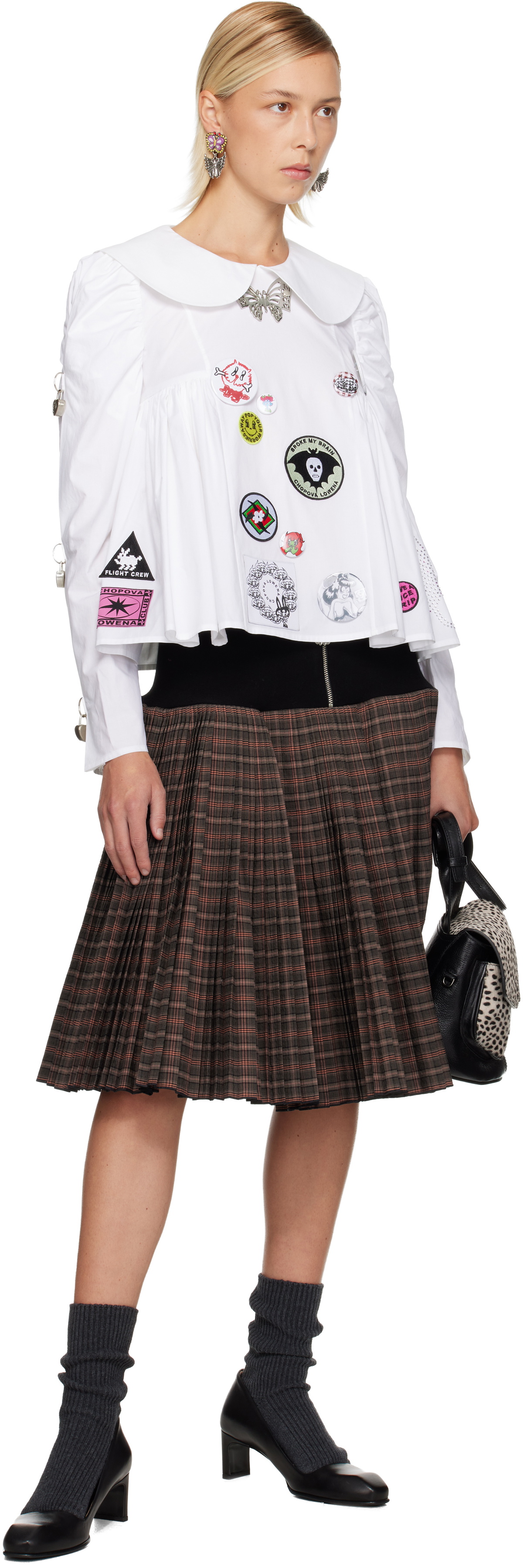 Chopova Lowena White Alibi Blouse