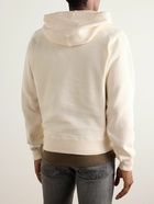 TOM FORD - Garment-Dyed Cotton-Jersey Hoodie - Neutrals