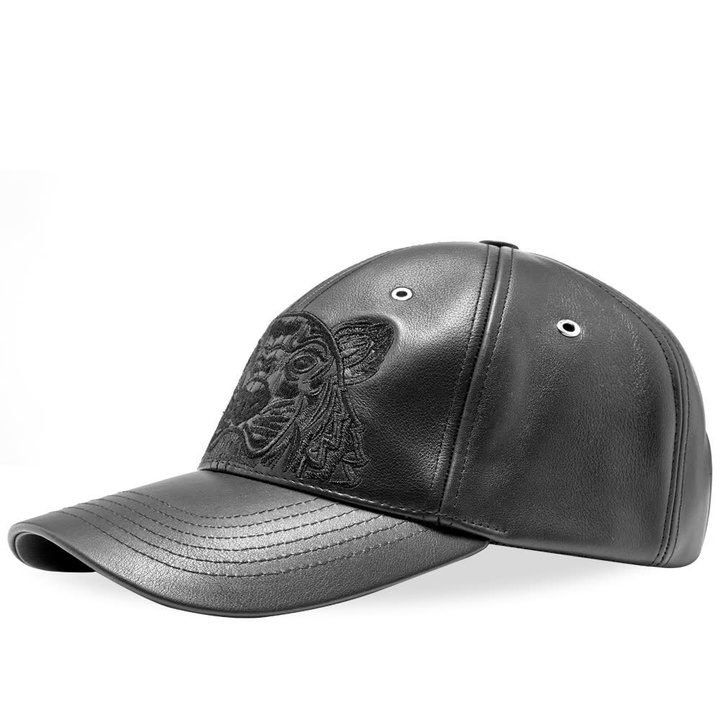 Photo: Kenzo Leather Tiger Cap Black