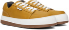 Sunnei Yellow Leather Dreamy Low Sneakers