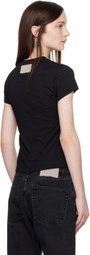 Aya Muse Black Crewneck Baby T-shirt