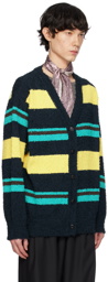 lesugiatelier Multicolor Stripe Cardigan