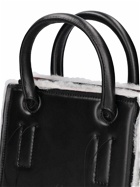 DENTRO - Mini Otto Safe Leather Bag With Strap