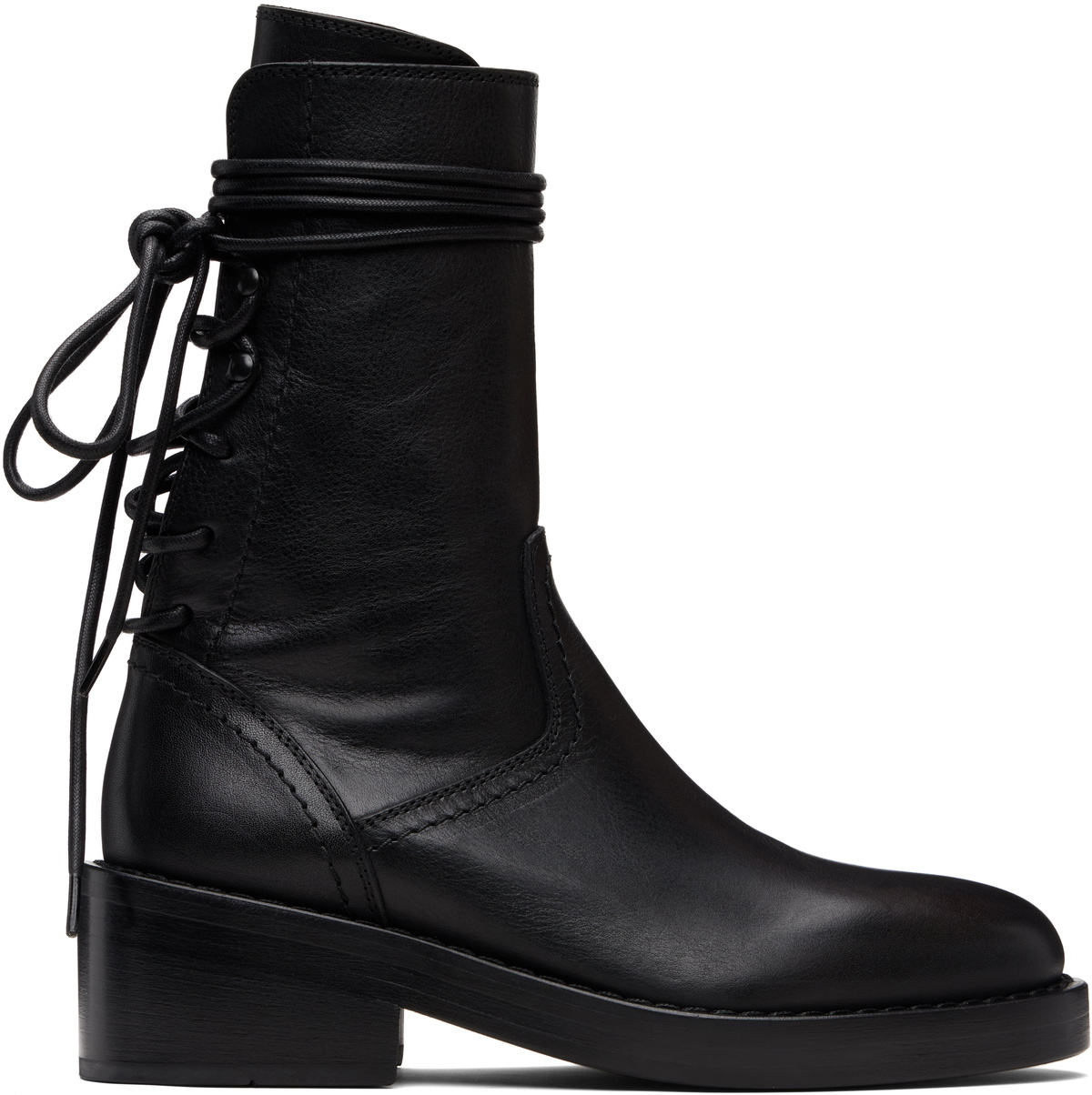 Ann Demeulemeester Black Henrica Boots
