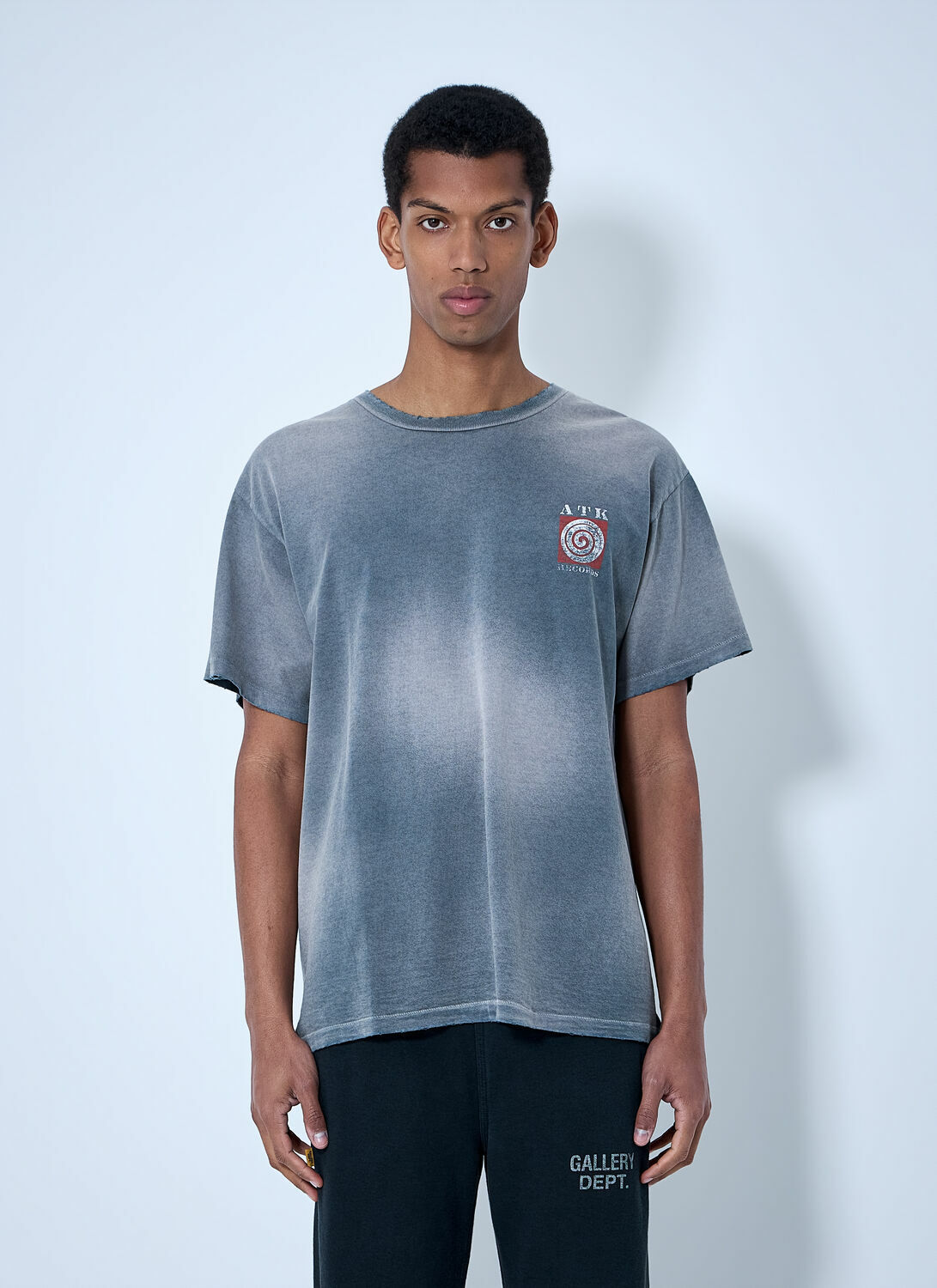 Gallery Dept. Crewneck Distressed T-Shirt