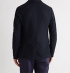 Barena - Unstructured Ribbed Cotton Blazer - Blue