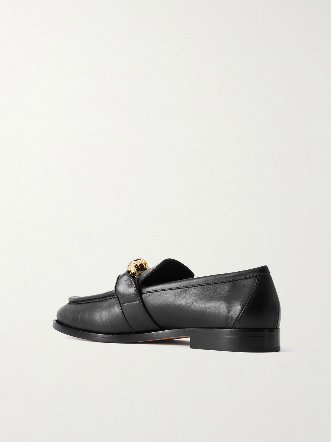 Bottega Veneta - Astaire Knot-Detailed Leather Loafers - Black