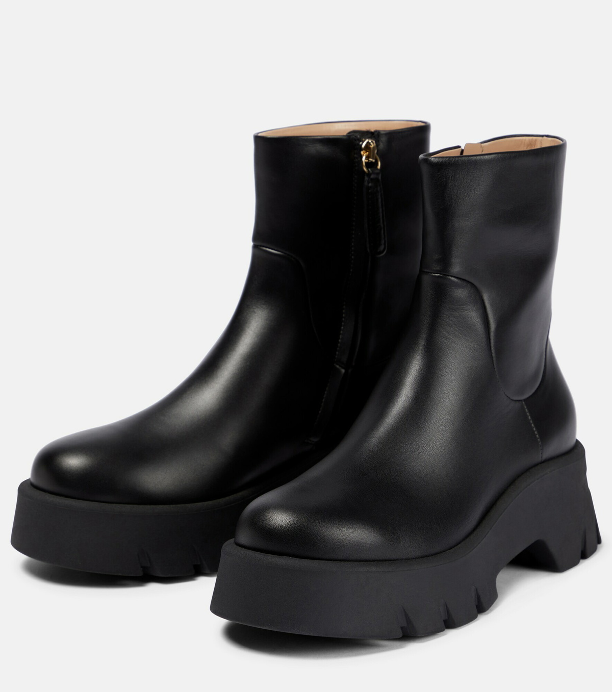 Gianvito Rossi - Leather ankle boots