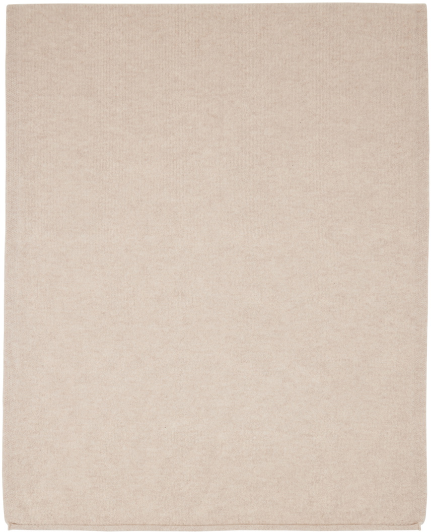 Guest In Residence Beige 'The Big' Scarf