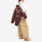 Shoreditch Ski Club Women's Roux Puffer Jacket in Bitter Chocolate Brown