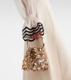 Jimmy Choo Bon Bon Small embellished bucket bag