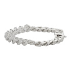 Bunney Silver Curb Chain Bracelet