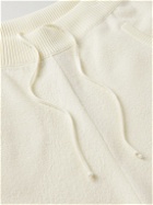 Maison Margiela - Striped Wool-Felt Shorts - Neutrals