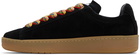 Lanvin Black Lite Curb Sneakers