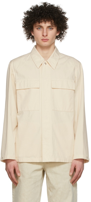 Photo: Jil Sander Beige Cotton Jacket