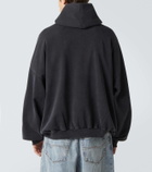Balenciaga I Love Paris faded cotton hoodie