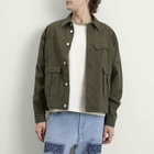 NOMARHYTHM TEXTILE Men's Nòma X Needles Rebuild Tracker Jacket in Olive