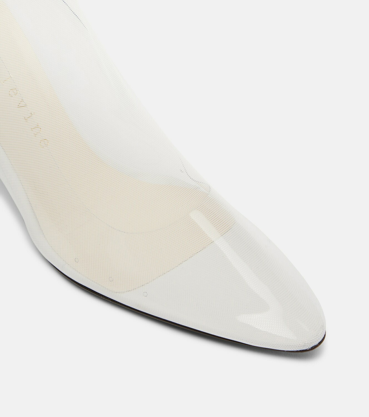 Herbert Levine Sheer Perfection mesh over-the-knee boots