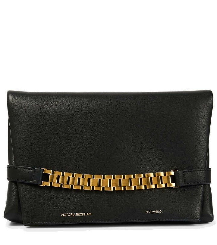 Photo: Victoria Beckham Chain leather pouch