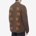 YMC Men's College Patterned Cardigan in Multi