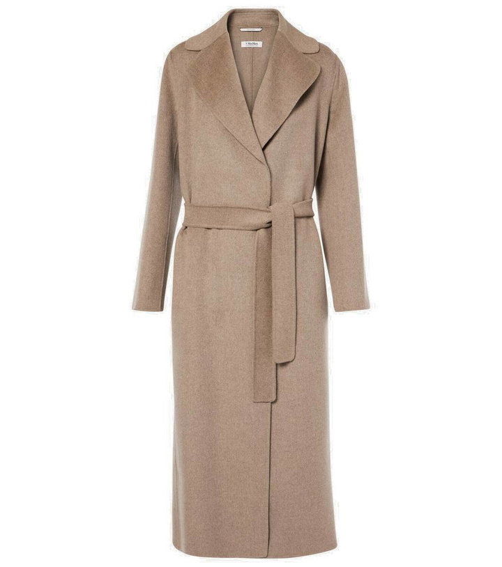Photo: 'S Max Mara Belted wool coat