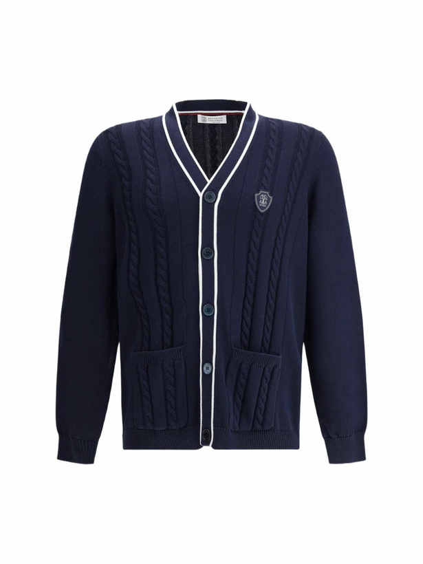 Photo: Brunello Cucinelli Knit Cardigan
