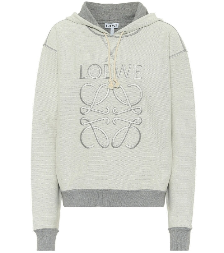 Photo: Loewe - Anagram reversible cotton hoodie